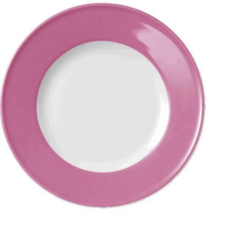 DIBBERN Solid Color Teller flach 26 cm Fahne pink